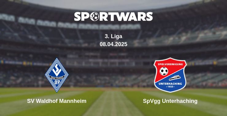 Where to watch the match SV Waldhof Mannheim - SpVgg Unterhaching