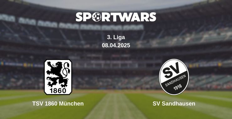 Where to watch the match TSV 1860 München - SV Sandhausen