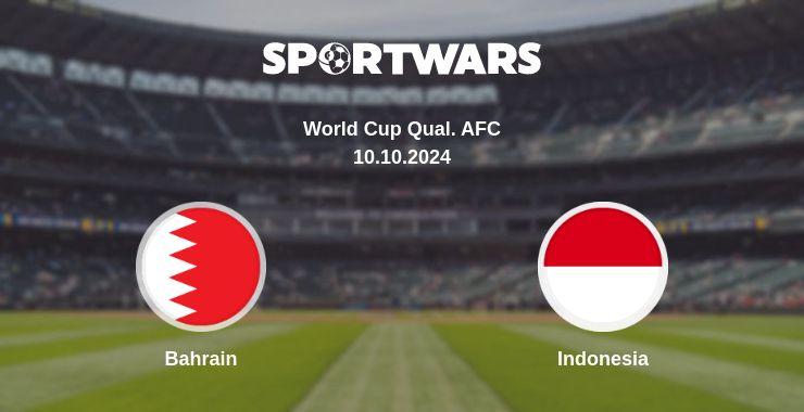 Where to watch the match Bahrain - Indonesia