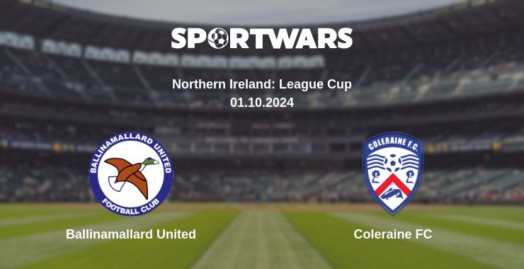 Where to watch the match Ballinamallard United - Coleraine FC