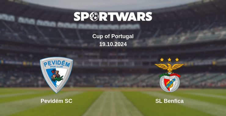 Where to watch the match Pevidém SC - SL Benfica