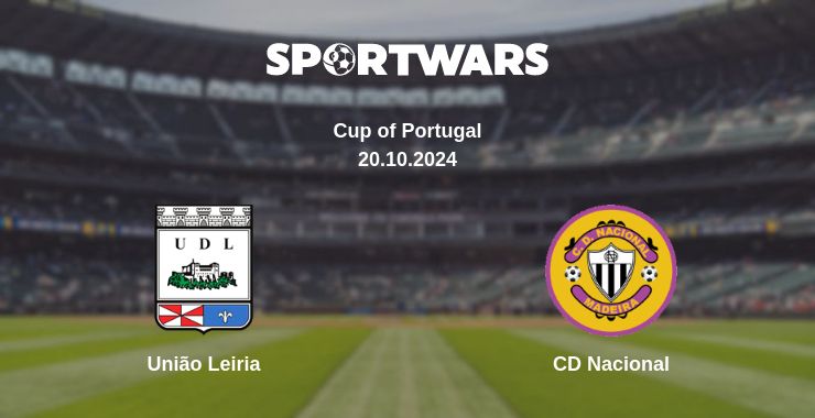 Where to watch the match União Leiria - CD Nacional