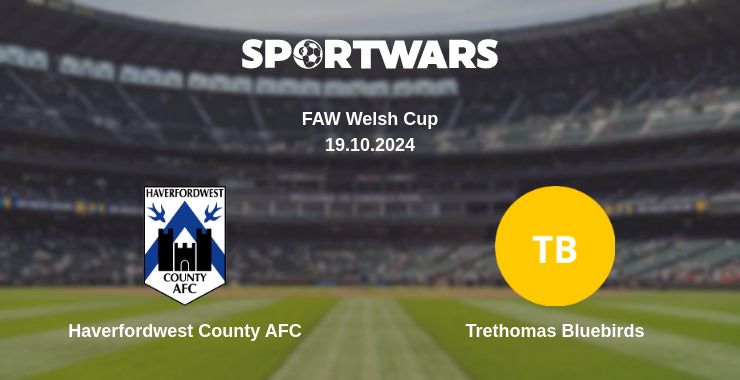 Where to watch the match Haverfordwest County AFC - Trethomas Bluebirds