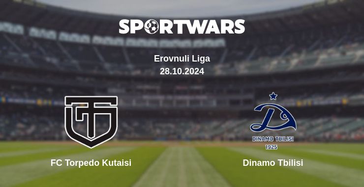 Where to watch the match FC Torpedo Kutaisi - Dinamo Tbilisi