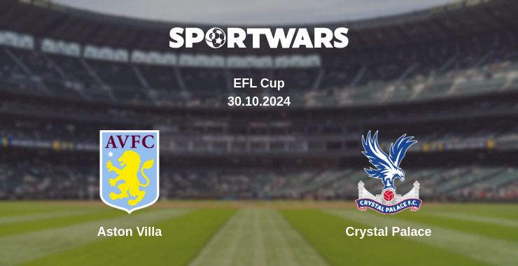 Where to watch the match Aston Villa - Crystal Palace