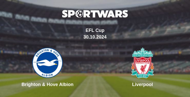 Where to watch the match Brighton & Hove Albion - Liverpool