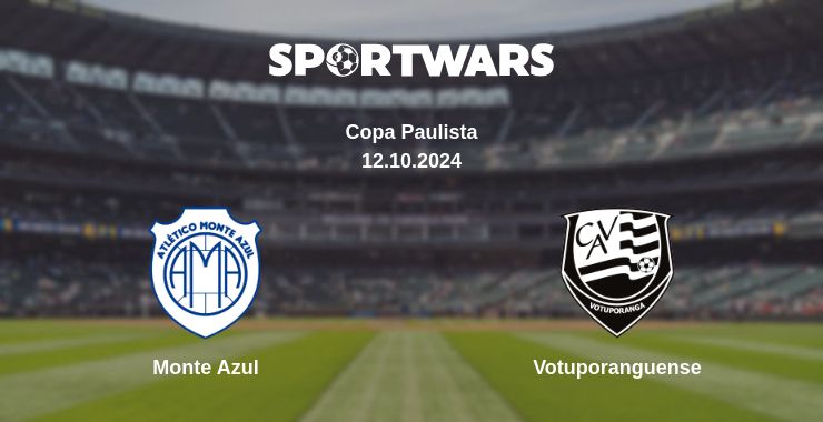 Where to watch the match Monte Azul - Votuporanguense