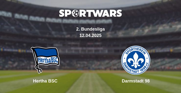 Where to watch the match Hertha BSC - Darmstadt 98