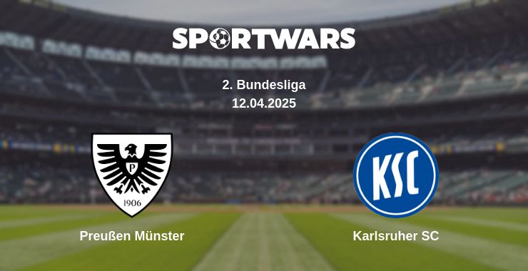 Where to watch the match Preußen Münster - Karlsruher SC