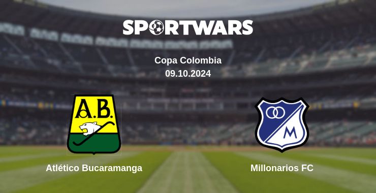 Where to watch the match Atlético Bucaramanga - Millonarios FC