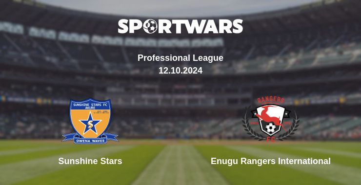 Where to watch the match Sunshine Stars - Enugu Rangers International