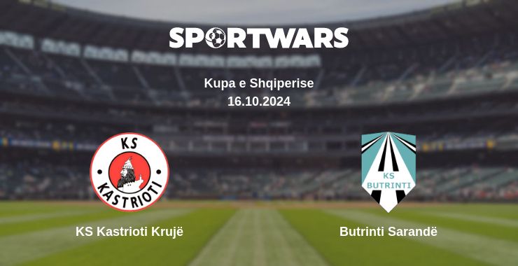 Where to watch the match KS Kastrioti Krujë - Butrinti Sarandë