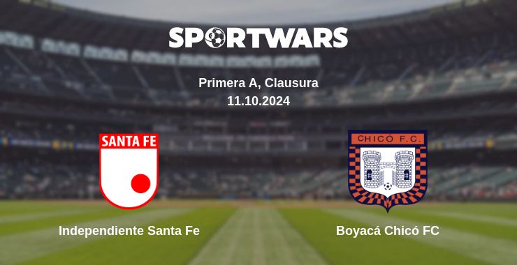 Where to watch the match Independiente Santa Fe - Boyacá Chicó FC