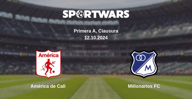 Where to watch the match América de Cali - Millonarios FC