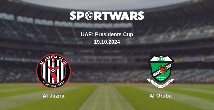 Where to watch the match Al-Jazira - Al-Oruba