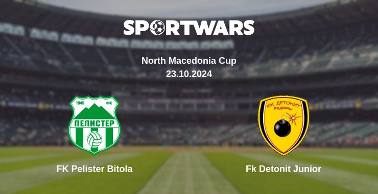 Where to watch the match FK Pelister Bitola - Fk Detonit Junior