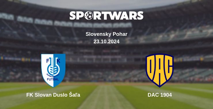 Where to watch the match FK Slovan Duslo Šaľa - DAC 1904