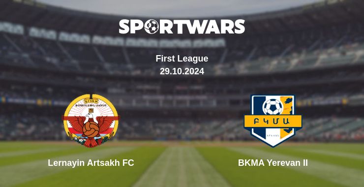 Where to watch the match Lernayin Artsakh FC - BKMA Yerevan II