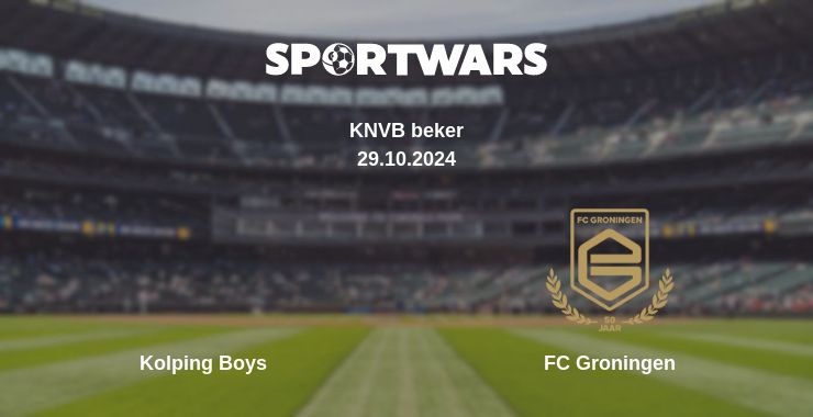 Where to watch the match Kolping Boys - FC Groningen