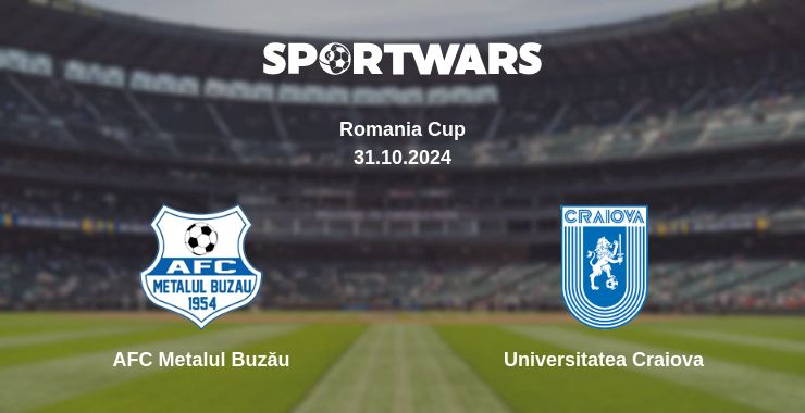 Where to watch the match AFC Metalul Buzău - Universitatea Craiova