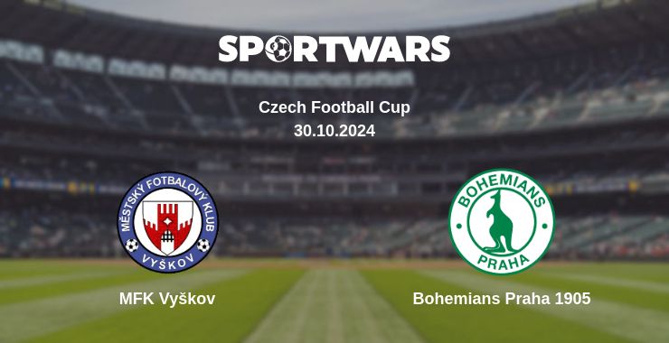 Where to watch the match MFK Vyškov - Bohemians Praha 1905