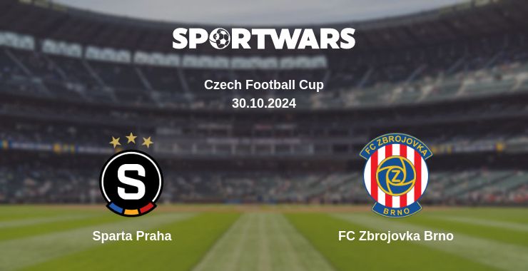 Where to watch the match Sparta Praha - FC Zbrojovka Brno