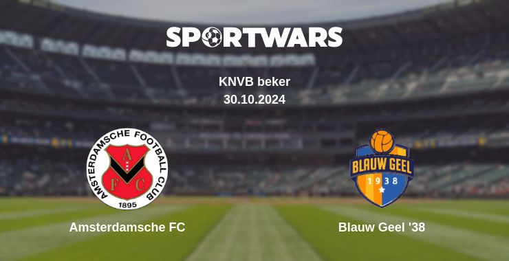 Where to watch the match Amsterdamsche FC - Blauw Geel '38