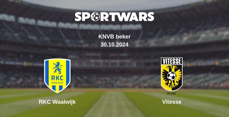 Where to watch the match RKC Waalwijk - Vitesse