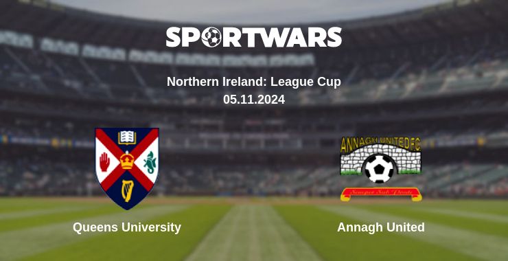 Where to watch the match Queens University - Annagh United