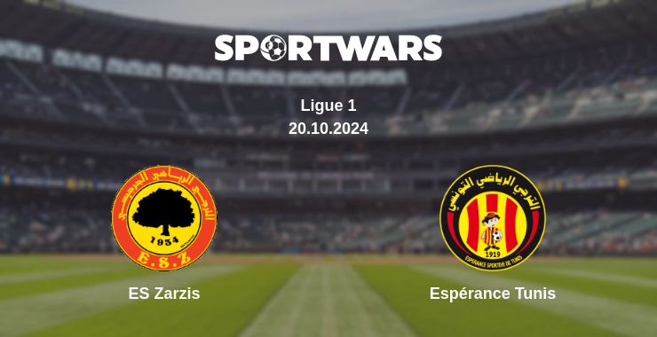 Where to watch the match ES Zarzis - Espérance Tunis