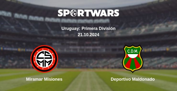 Where to watch the match Miramar Misiones - Deportivo Maldonado