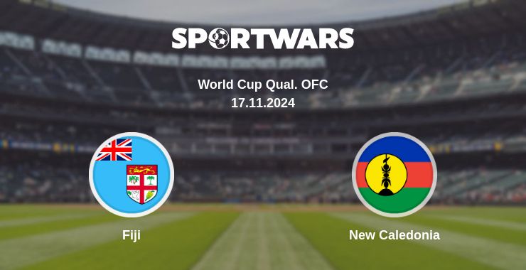 Where to watch the match Fiji - New Caledonia