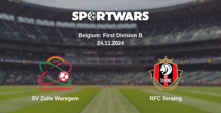 Where to watch the match SV Zulte Waregem - RFC Seraing