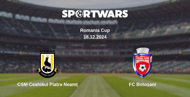 Where to watch the match CSM Ceahlăul Piatra Neamţ - FC Botoșani