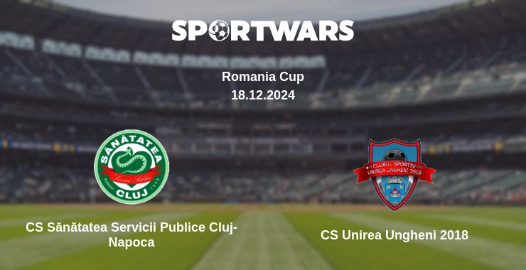 Where to watch the match CS Sănătatea Servicii Publice Cluj-Napoca - CS Unirea Ungheni 2018