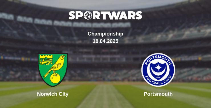 Where to watch the match Norwich City - Portsmouth