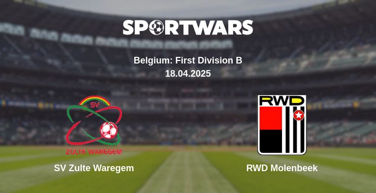 Where to watch the match SV Zulte Waregem - RWD Molenbeek