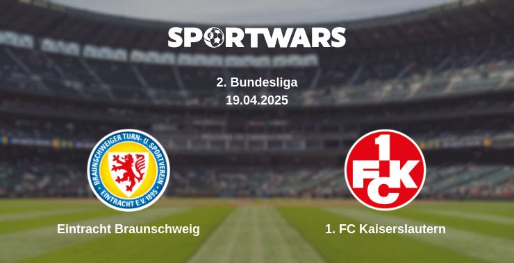 Where to watch the match Eintracht Braunschweig - 1. FC Kaiserslautern