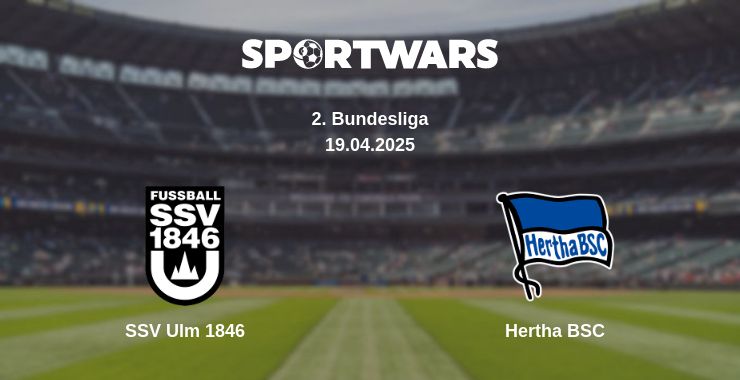 Where to watch the match SSV Ulm 1846 - Hertha BSC