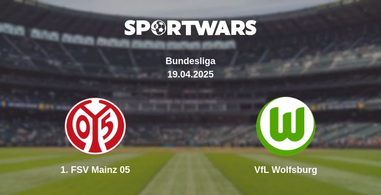 Where to watch the match 1. FSV Mainz 05 - VfL Wolfsburg