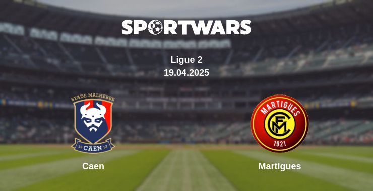 Where to watch the match Caen - Martigues