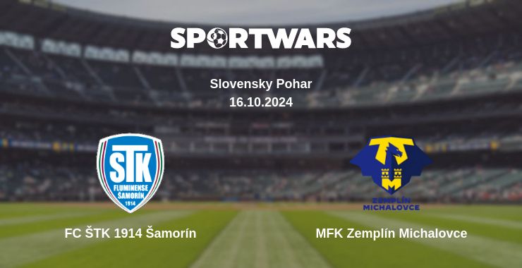 Where to watch the match FC ŠTK 1914 Šamorín - MFK Zemplín Michalovce