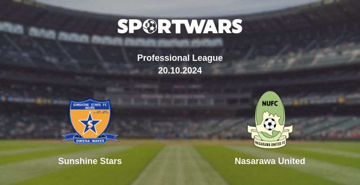 Where to watch the match Sunshine Stars - Nasarawa United