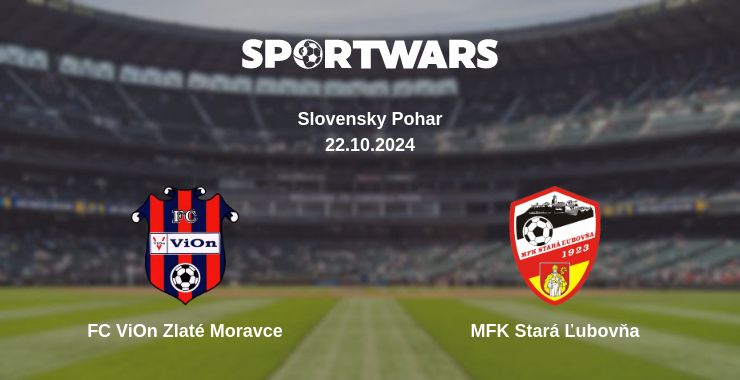 Where to watch the match FC ViOn Zlaté Moravce - MFK Stará Ľubovňa