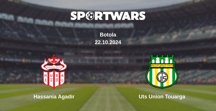 Where to watch the match Hassania Agadir - Uts Union Touarga