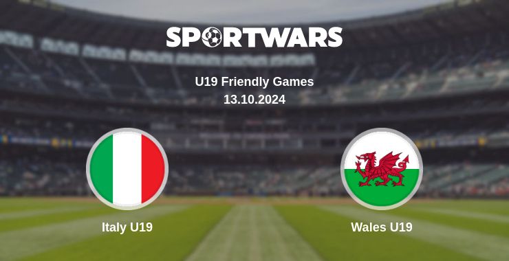 Where to watch the match Italy U19 - Wales U19