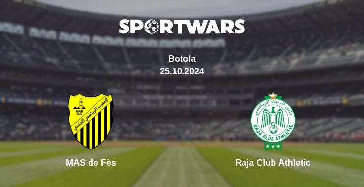 Where to watch the match MAS de Fès - Raja Club Athletic