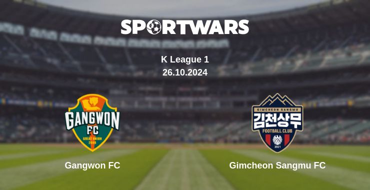 Where to watch the match Gangwon FC - Gimcheon Sangmu FC