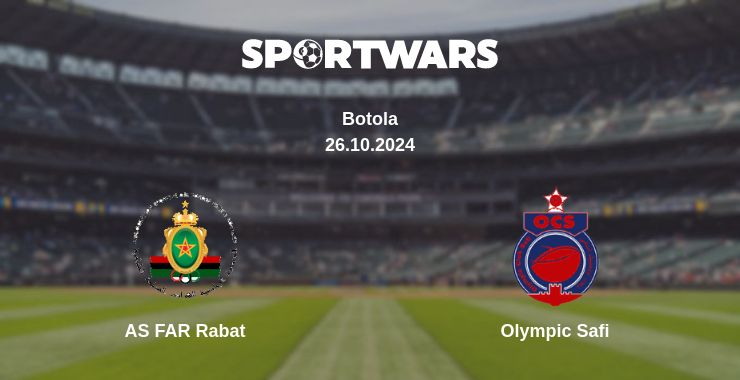 Where to watch the match AS FAR Rabat - Olympic Safi