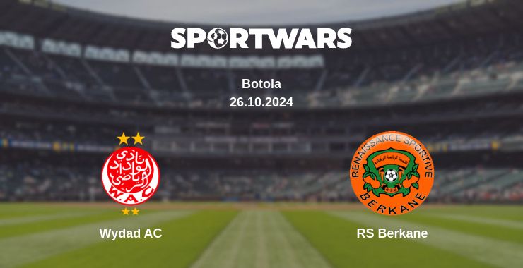 Where to watch the match Wydad AC - RS Berkane